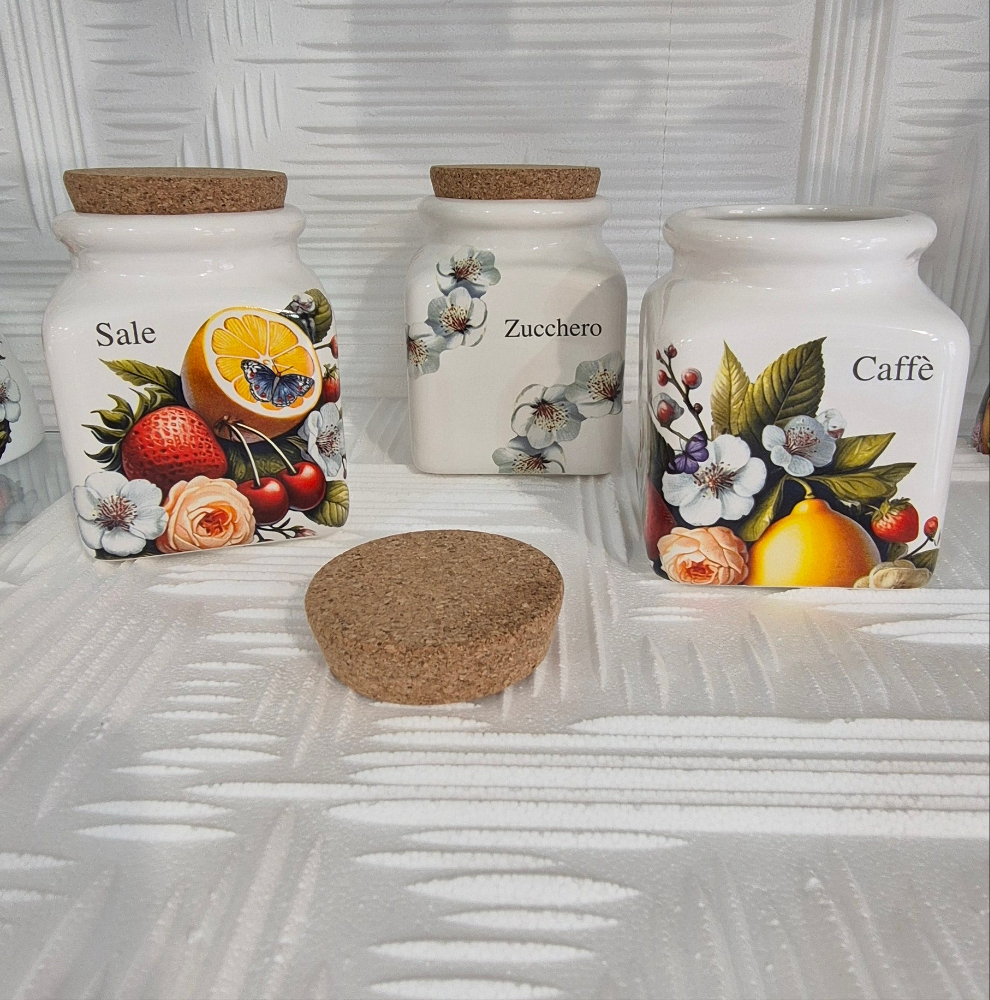 Set sale zucchero e caffè Jardin
