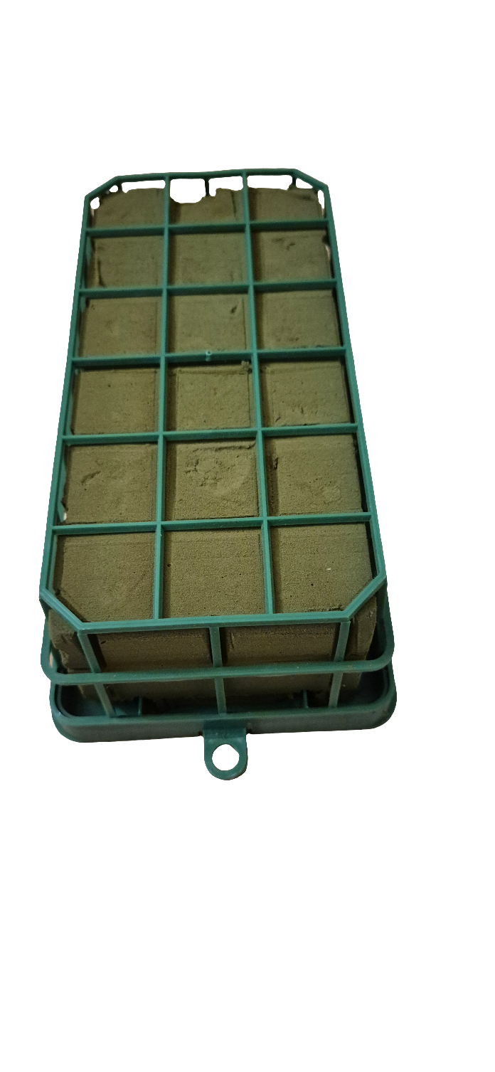 Set 4 ciotole rettangolari con gabbia tecarflor