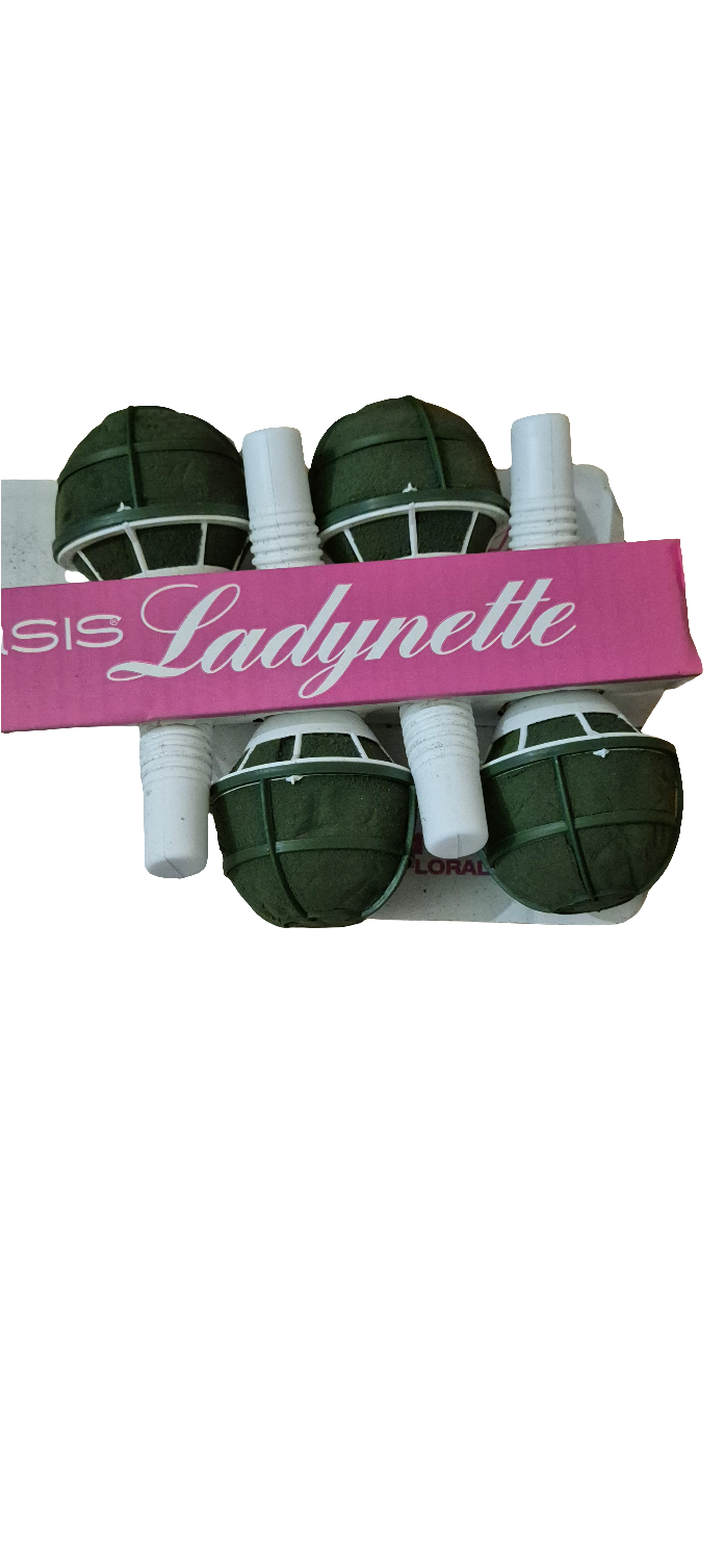 Set 4 microfono per bouquet sposa con spugna oasis