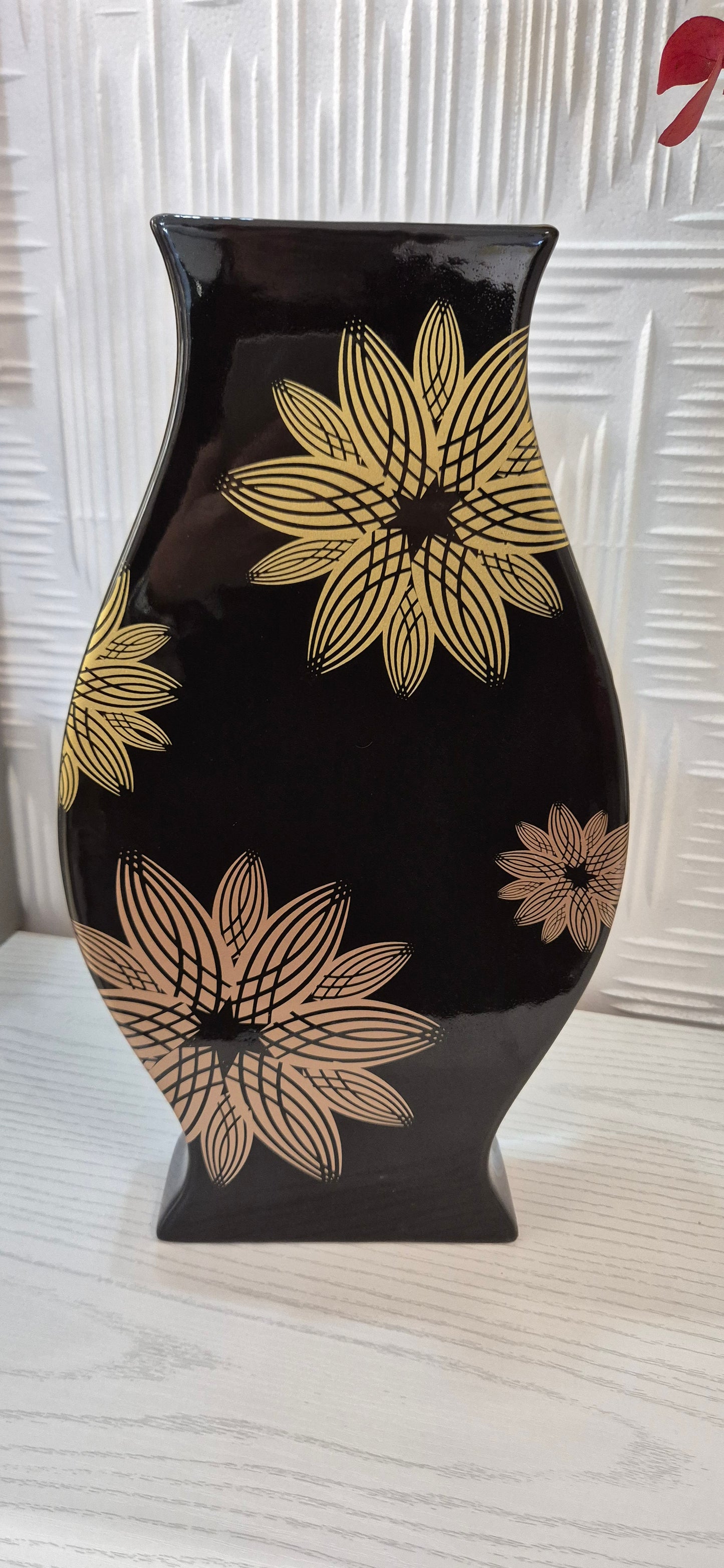 Vaso large silhouette nero