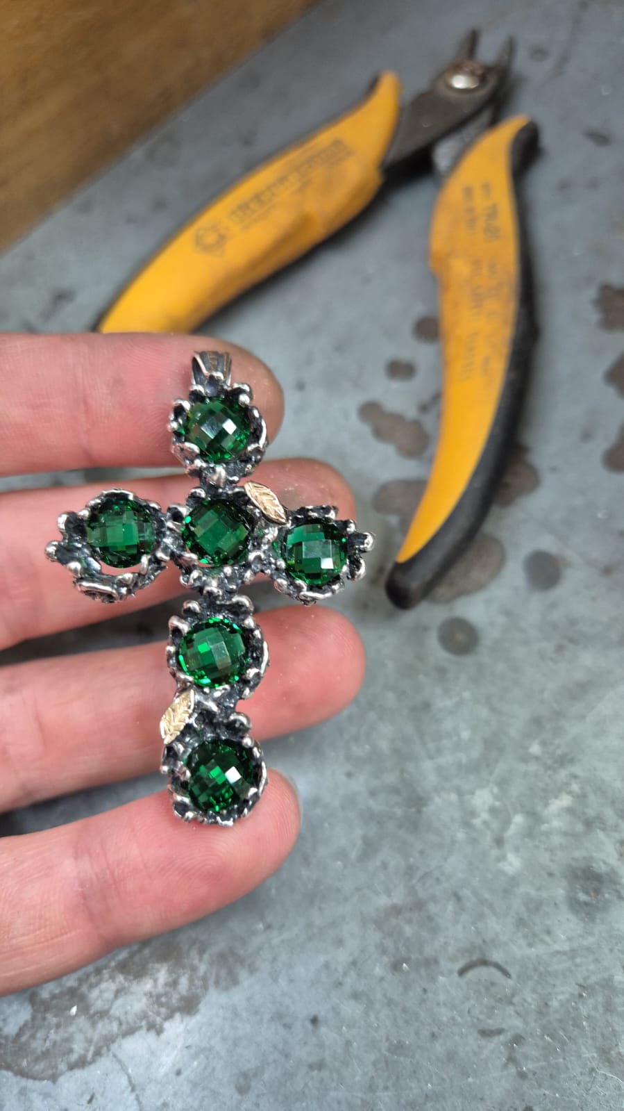 Croce in Argento 925 con Catena - Bruzia Gioielli