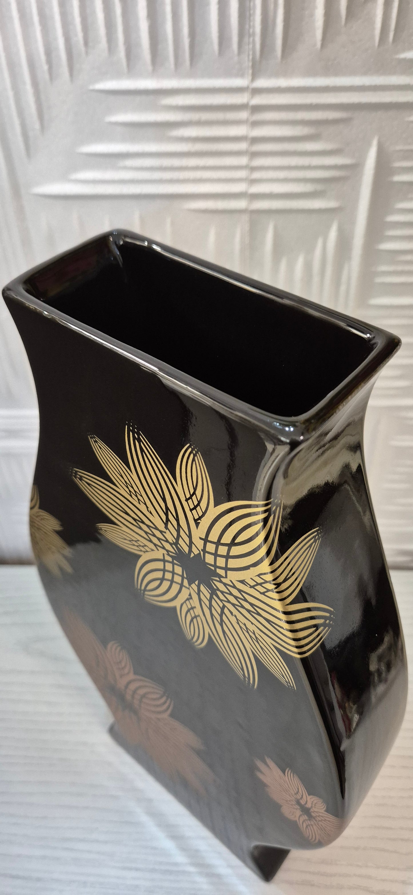 Vaso large silhouette nero