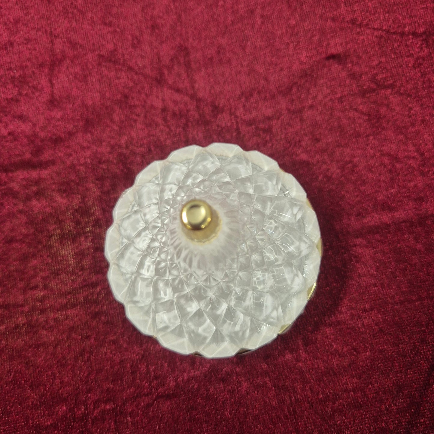 Cofanetto piccolo piramide Jutta Maison bianco