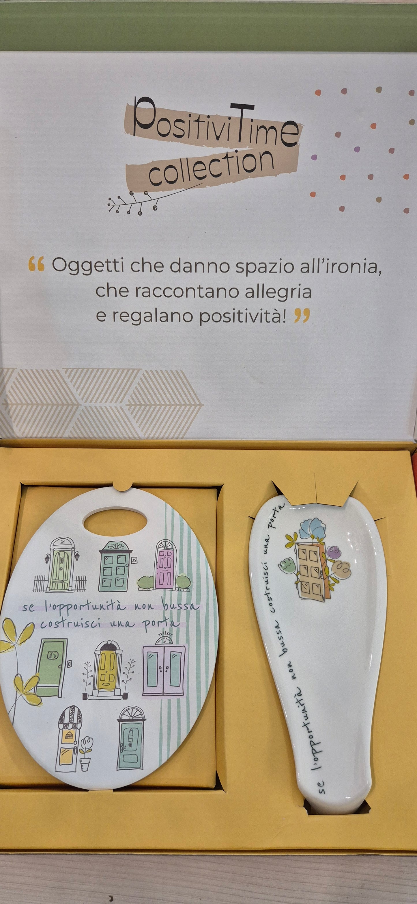 Set poggiamestolo+sottopentola Wald