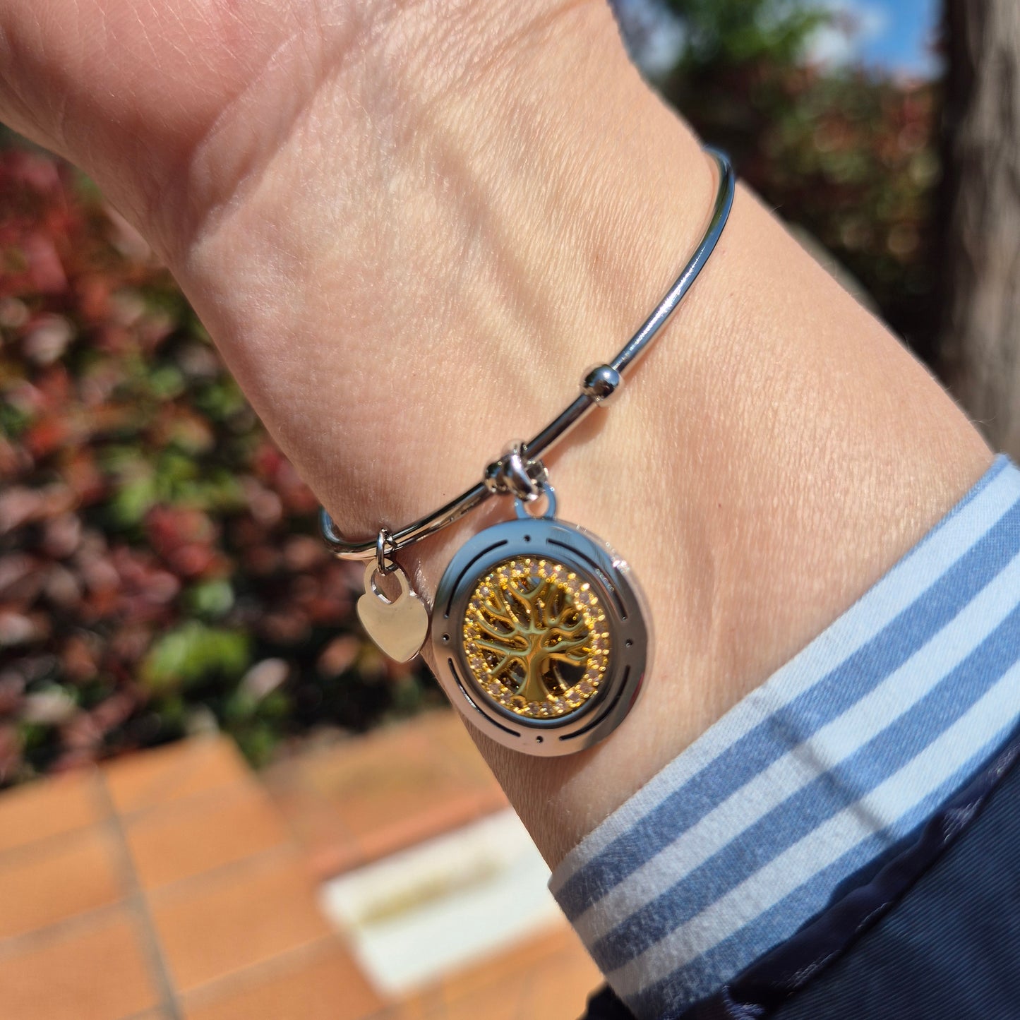 Bracciale rigido albero della vita De Santis Gioielli