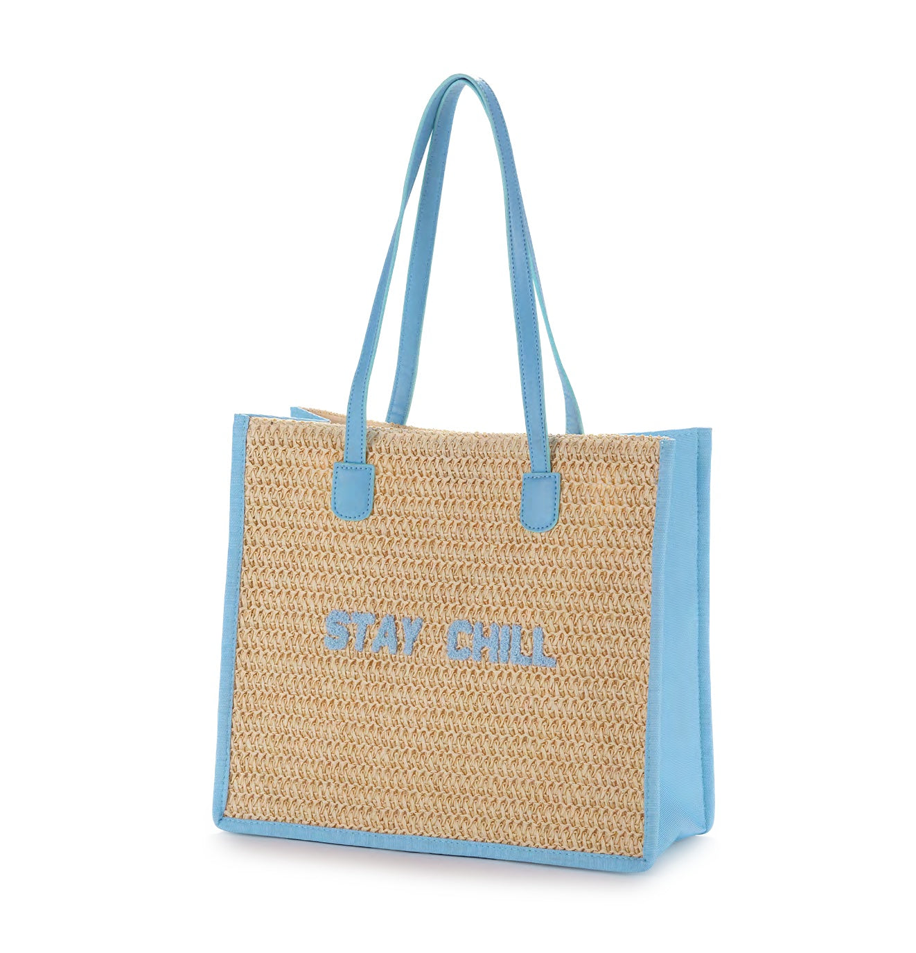 Borsa "Stay Chill" Henriette – Shopper con Scritta per Chi Vive con Stile