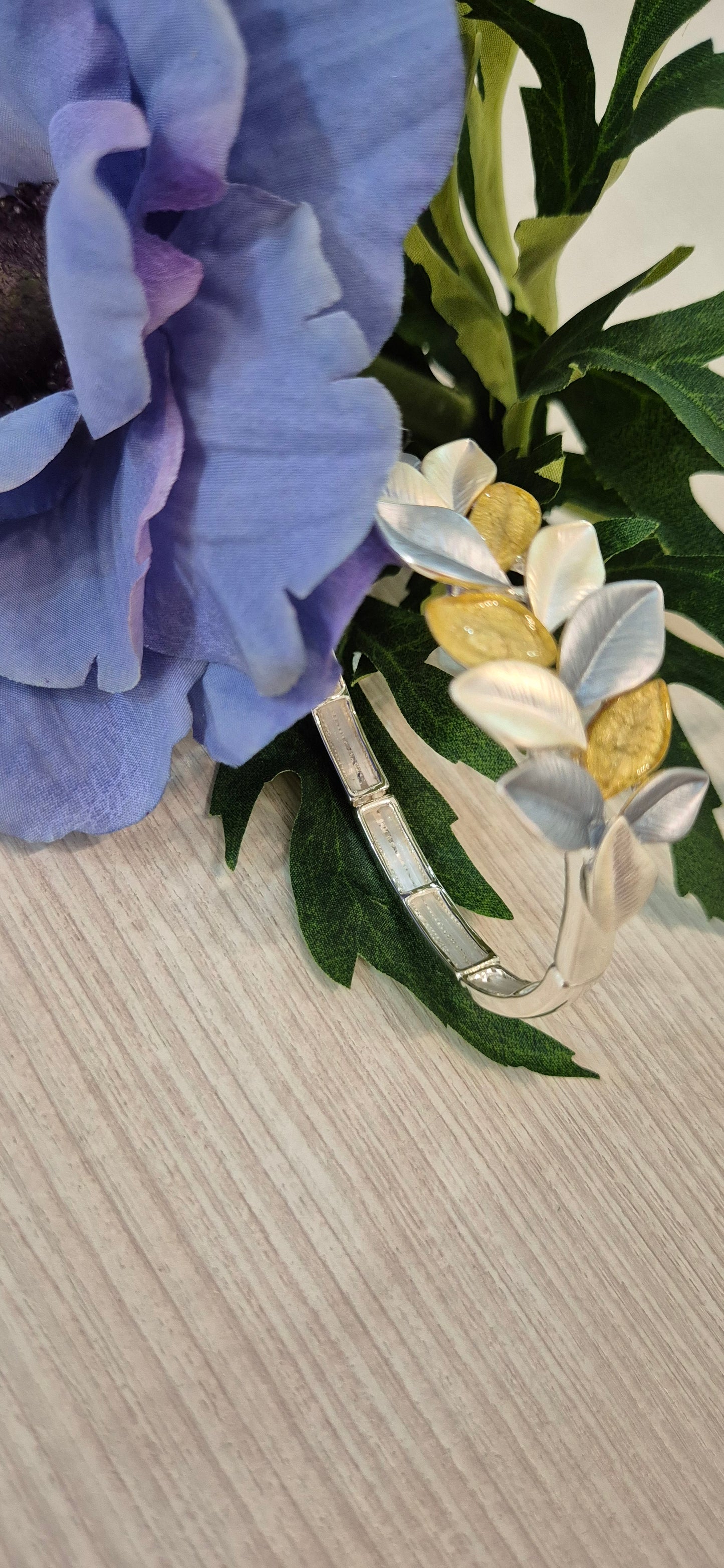 Bracciale elastico Foglie Sunny Alexarte