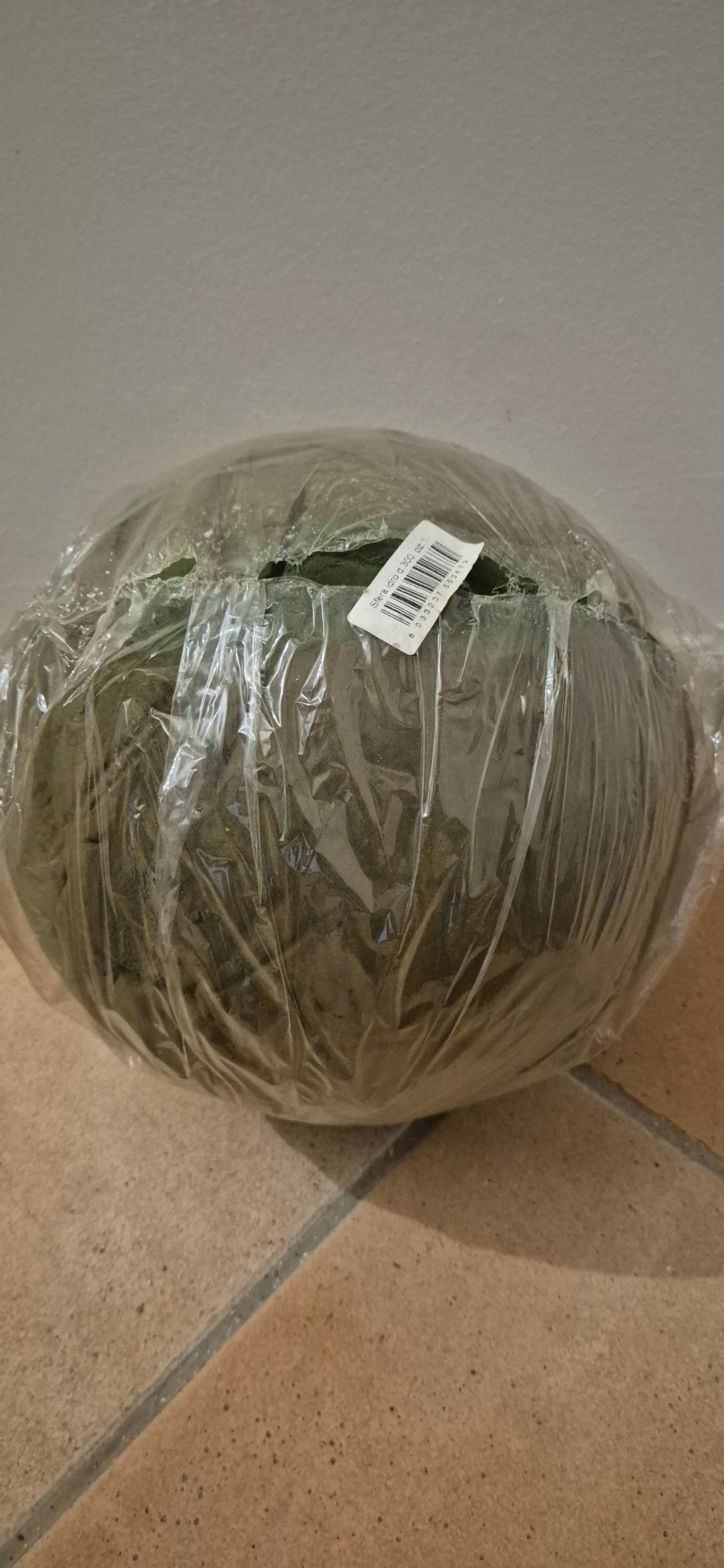 Set di 2 sfere di spugna da 30 cm per fiori recisi