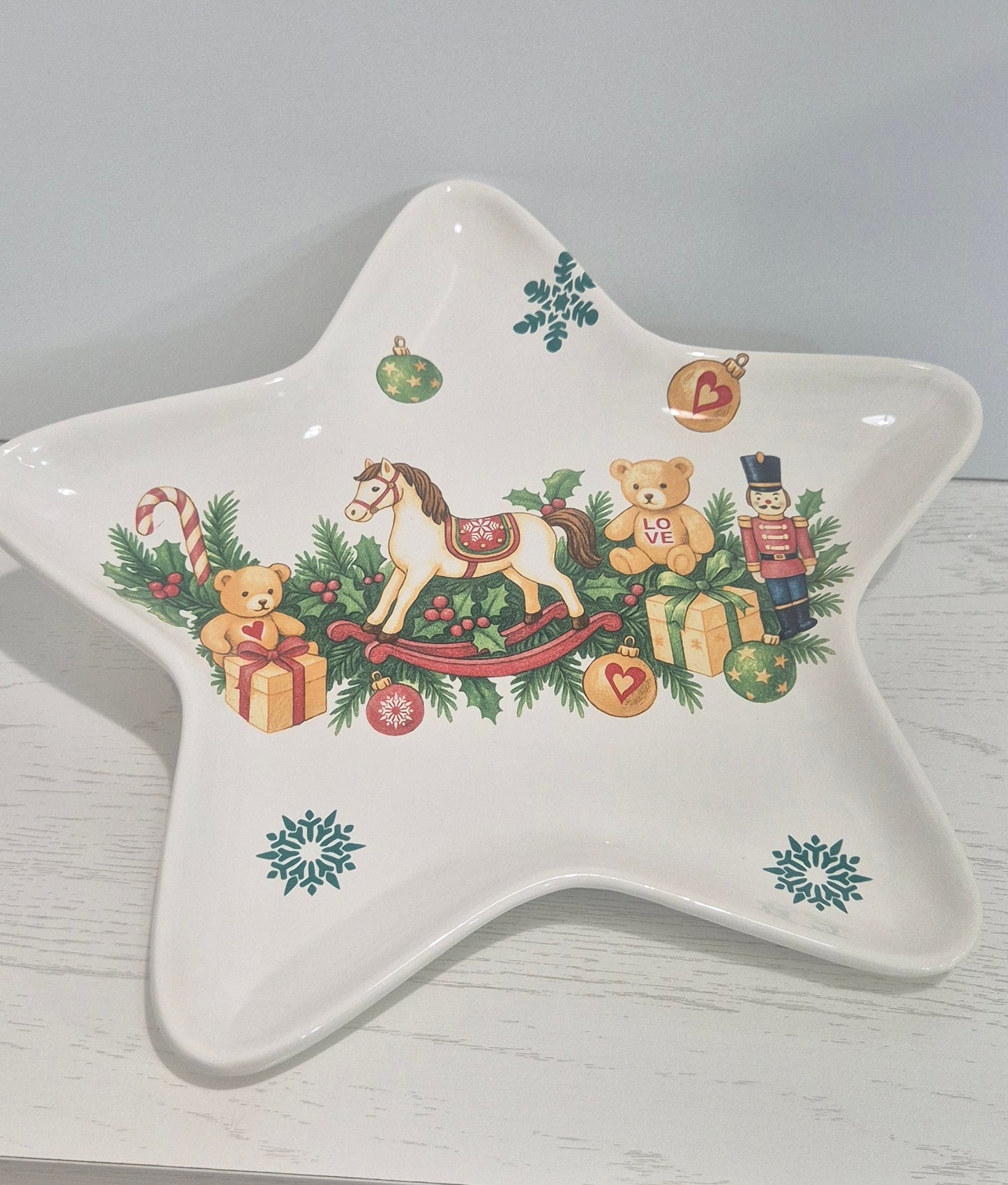 Vassoio Stella Sturdust Noel