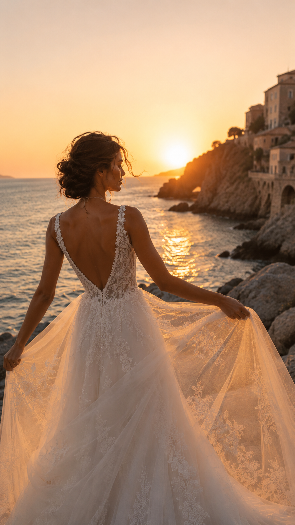 Drea- Pizzo floreale e schiena aperta