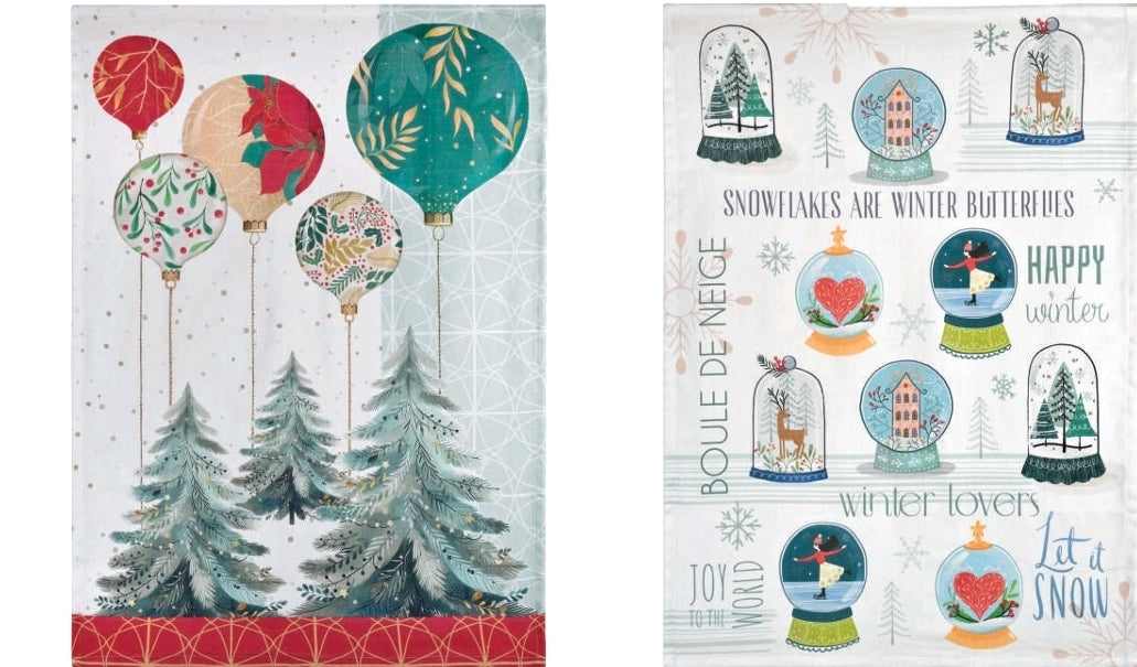 Set 2 strofinacci Casa in Festa Wald