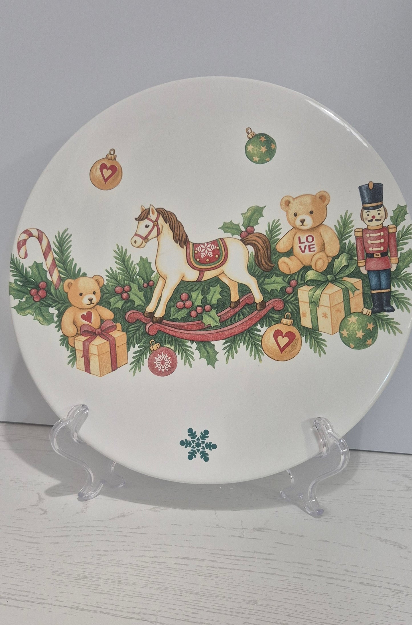 Piatto panettone Noel