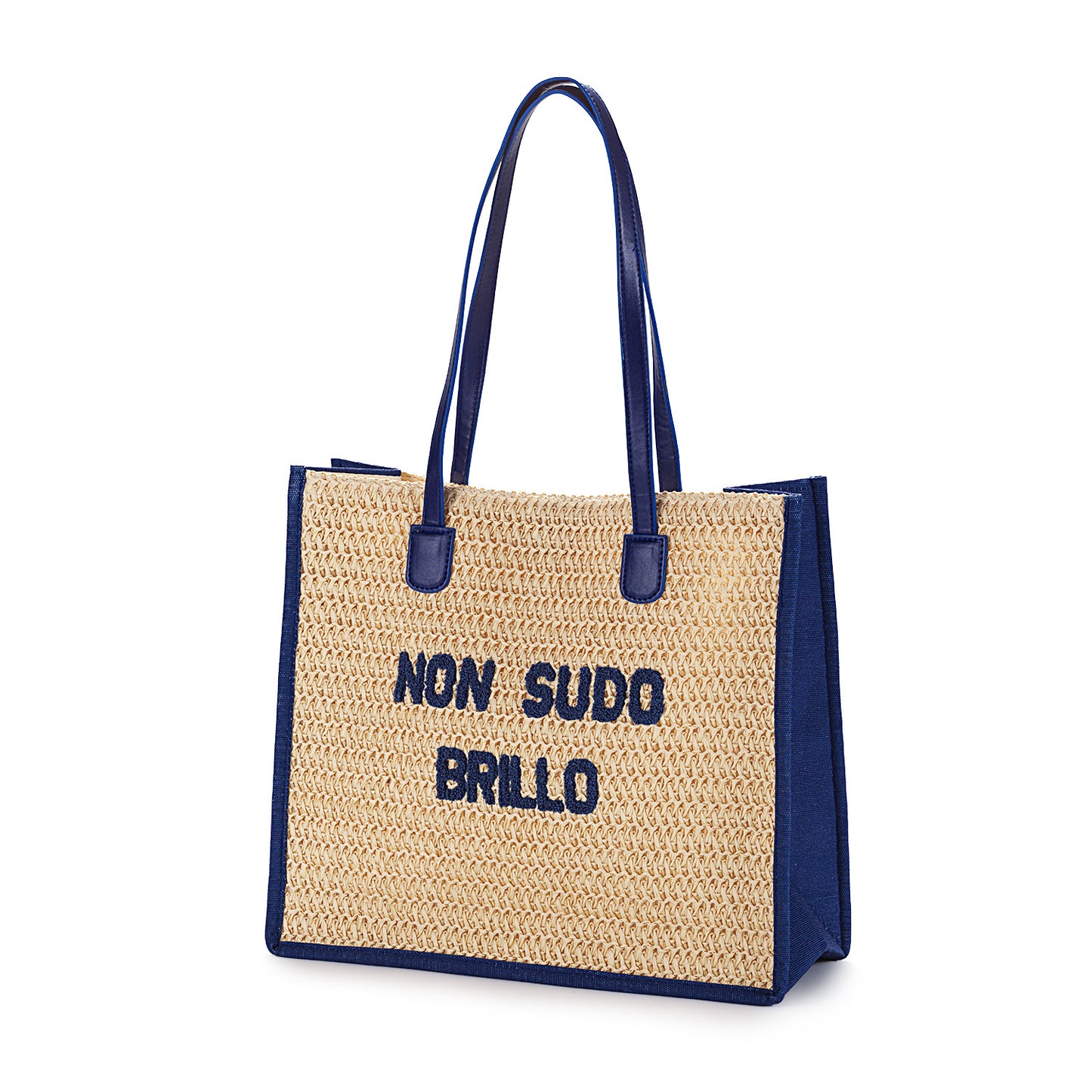 Borsa "Non sudo, brillo" Henriette – Shopper Ironica con Scritta