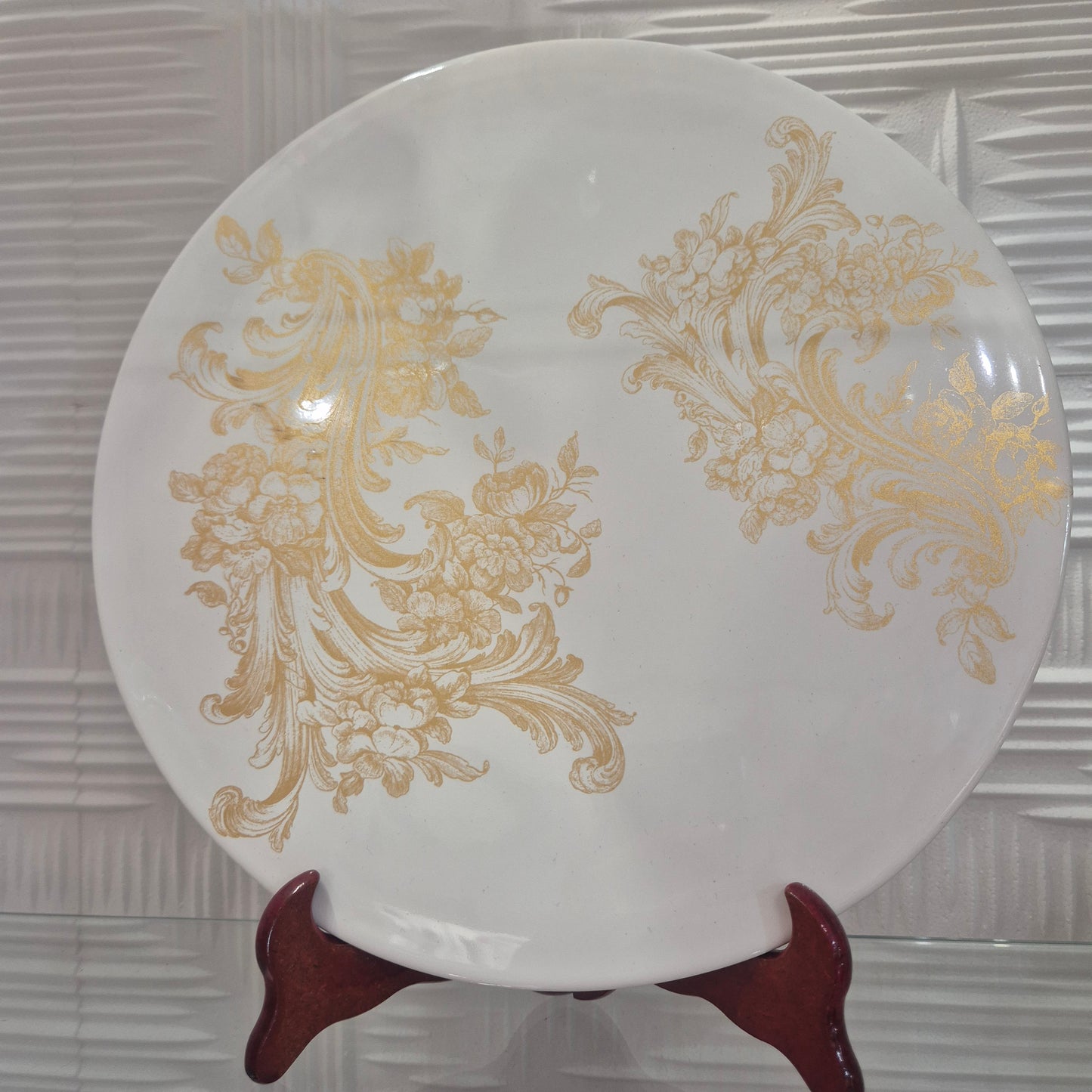 Piatto torta Baroque