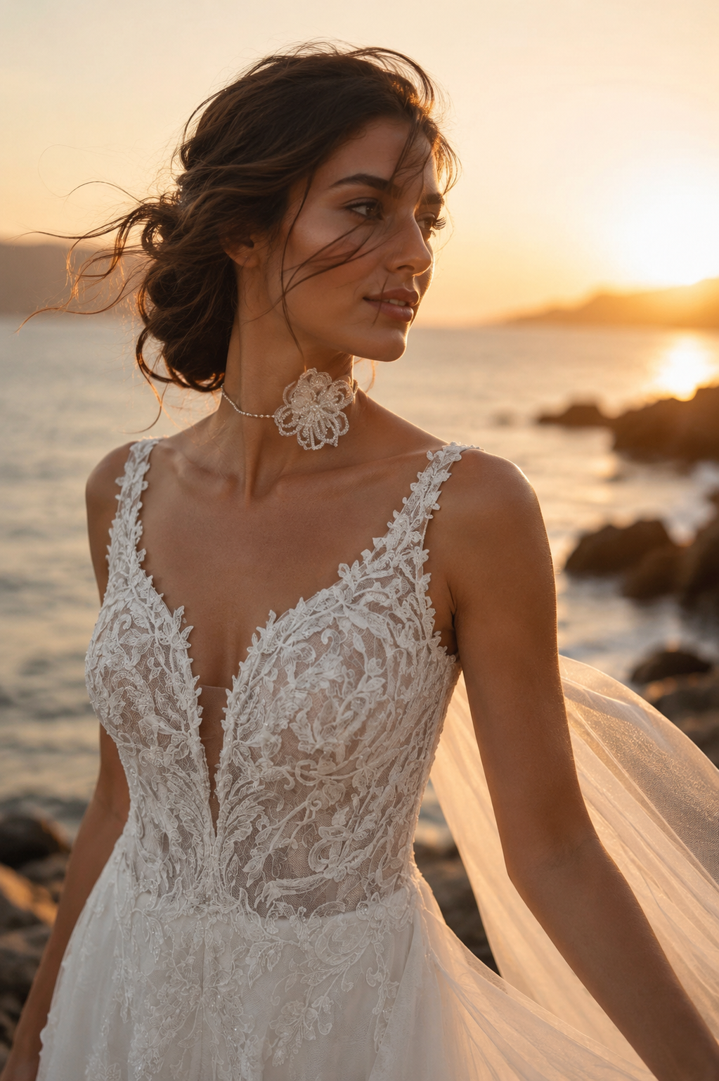 Drea- Pizzo floreale e schiena aperta