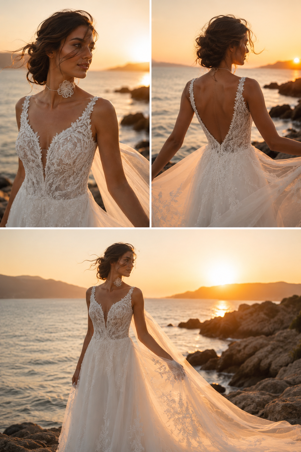 Drea- Pizzo floreale e schiena aperta