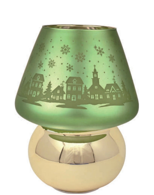 Lampada verde e oro Wald