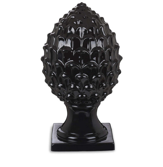 Pigna nera in ceramica Henriette