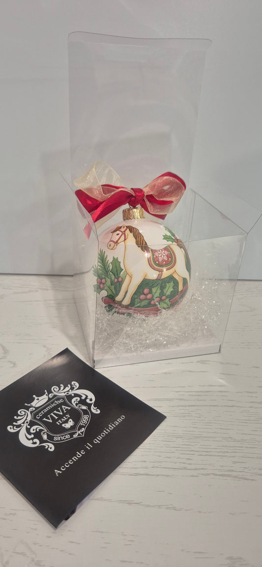 Sfera Noel grande Ceramiche Viva